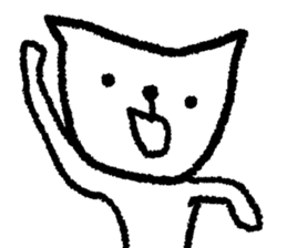 Easy-to-use cat sticker #9461126