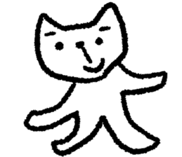 Easy-to-use cat sticker #9461127