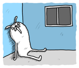 captain rabbit 12 sticker #9461221