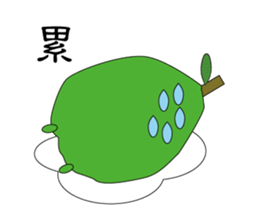 Guava fruit sticker #9461291