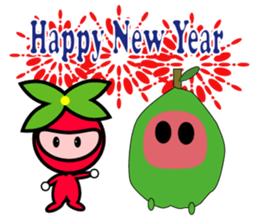 Guava fruit sticker #9461296