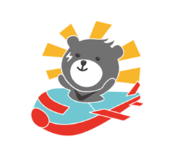 We accompany you throughout this year sticker #9461329