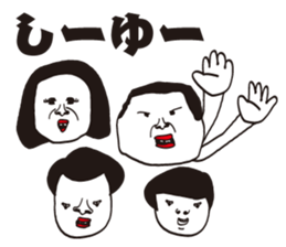 friends family of four. sticker #9461407