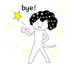 Afro cat now sticker #9461766