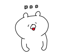 The smile of bear 5 sticker #9461874