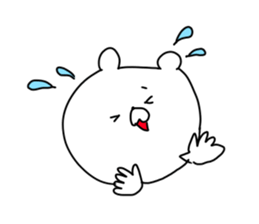 The smile of bear 5 sticker #9461878