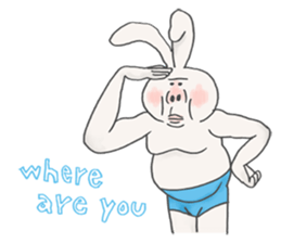 King Kong Rabbit sticker #9462134