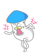 Poison mushrooms brother3 sticker #9462228