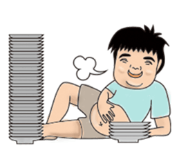 My Dear Double Chin sticker #9462399