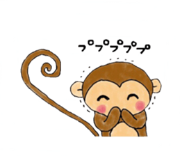 Monky Sticker sticker #9462691