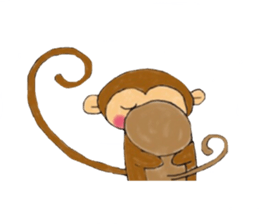 Monky Sticker sticker #9462703