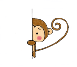 Monky Sticker sticker #9462712