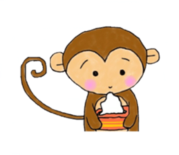 Monky Sticker sticker #9462714