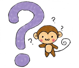 Monky Sticker sticker #9462720