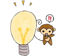 Monky Sticker sticker #9462721