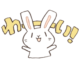 a rabbit play social game sticker #9462743