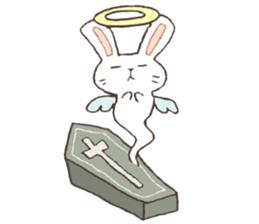 a rabbit play social game sticker #9462751