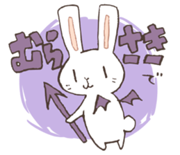 a rabbit play social game sticker #9462760