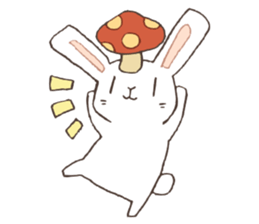 a rabbit play social game sticker #9462762