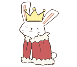 a rabbit play social game sticker #9462763