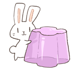 a rabbit play social game sticker #9462766