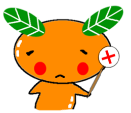 Mikan body one Wrong  Sticker sticker #9463218