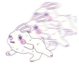 Bunny and Raccoon sticker #9463421