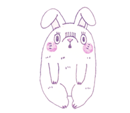 Bunny and Raccoon sticker #9463437