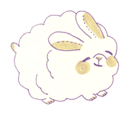 Bunny and Raccoon sticker #9463441