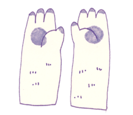 Bunny and Raccoon sticker #9463443