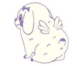 Bunny and Raccoon sticker #9463444