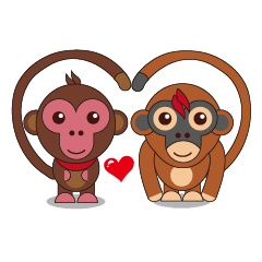 Naughty Luckily Monkey