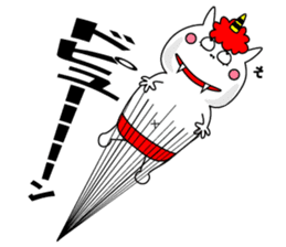 Cat Devil -ONI NEKO- sticker #9464250