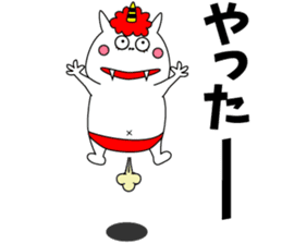 Cat Devil -ONI NEKO- sticker #9464253