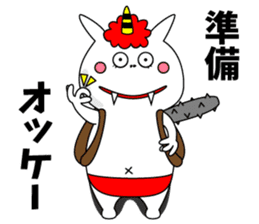 Cat Devil -ONI NEKO- sticker #9464257