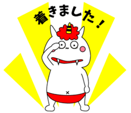 Cat Devil -ONI NEKO- sticker #9464258