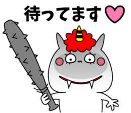 Cat Devil -ONI NEKO- sticker #9464259