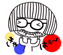 GO GO! megako!! sticker #9464335