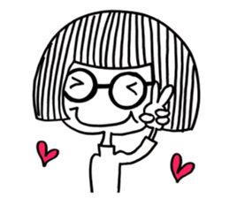 GO GO! megako!! sticker #9464337