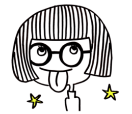 GO GO! megako!! sticker #9464348