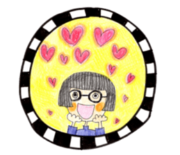 GO GO! megako!! sticker #9464364