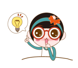 Cute girl Yuan Yuan sticker #9464505