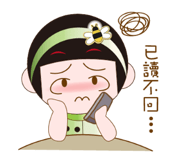 Cute girl Yuan Yuan sticker #9464506