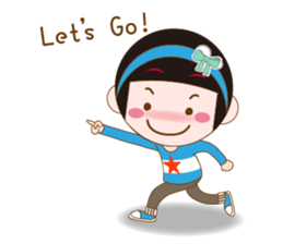 Cute girl Yuan Yuan sticker #9464510