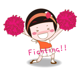 Cute girl Yuan Yuan sticker #9464511