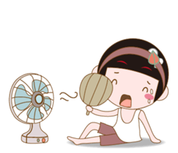 Cute girl Yuan Yuan sticker #9464526