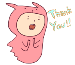 Colorful Kigurumi-san sticker #9465168