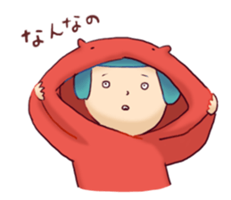 Colorful Kigurumi-san sticker #9465175