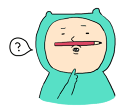 Colorful Kigurumi-san sticker #9465179