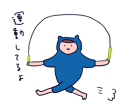 Colorful Kigurumi-san sticker #9465183